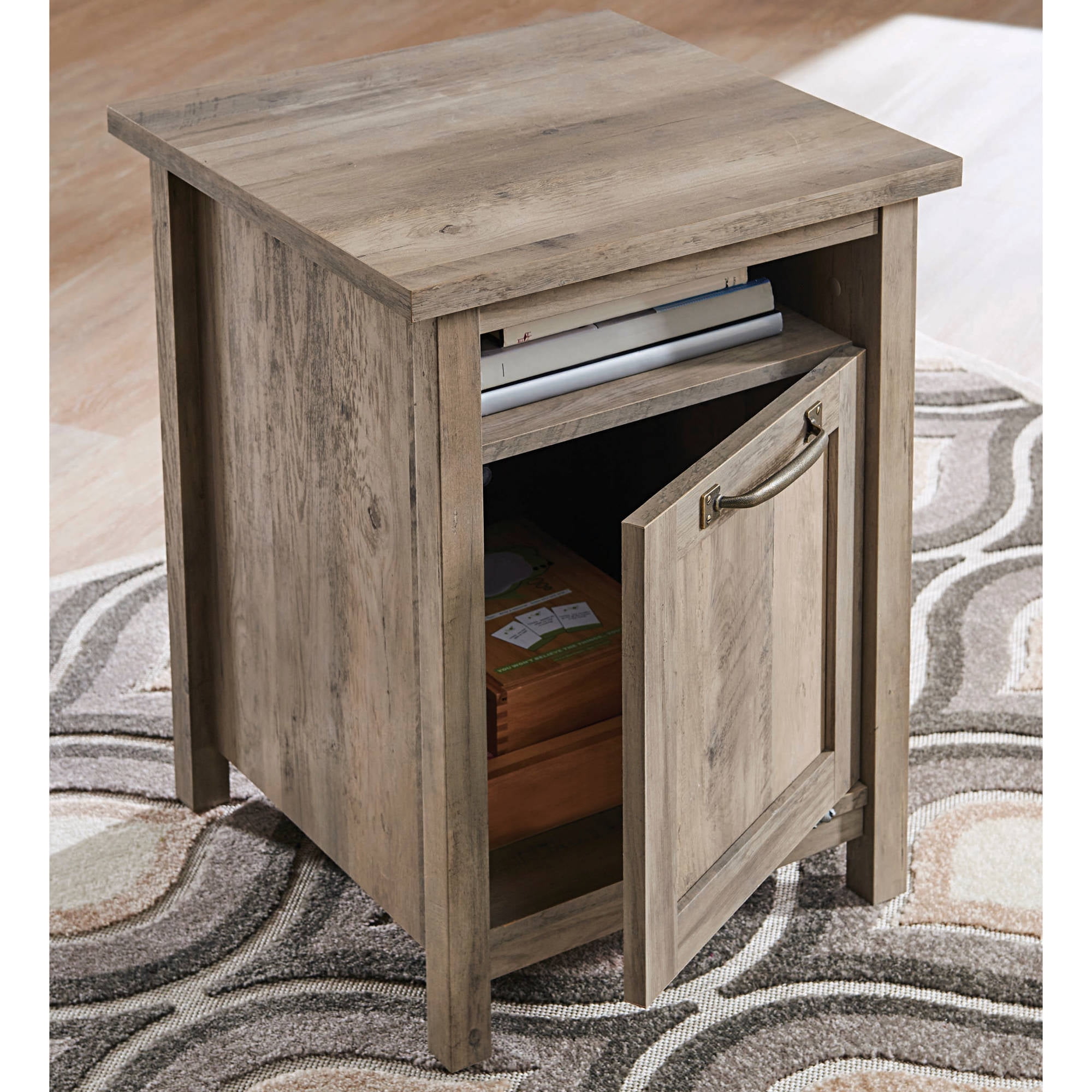 Better Homes Gardens Modern Farmhouse Side Table Rustic Gray Better Homes Gardens Modern Farmhouse Side Table Rustic Gray Finish Com
