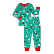 Peanuts Baby & Toddler Boys Holiday Sleep Dress, Sizes 12M-5T
