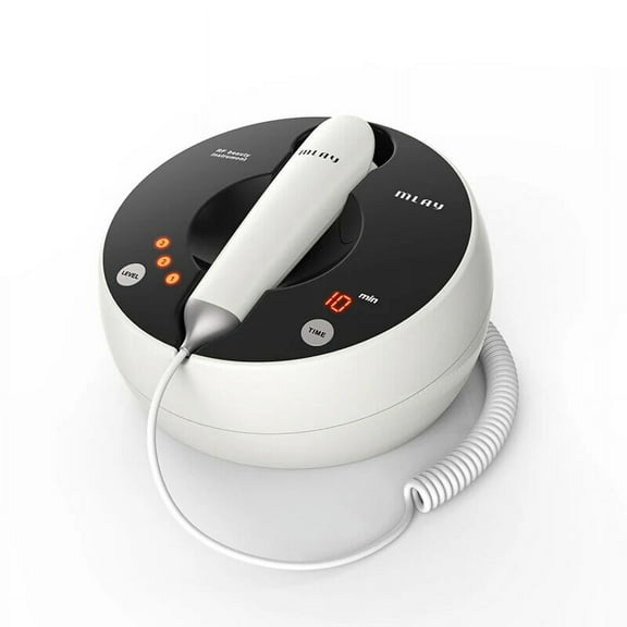 MLAY Radio Frequency Face Lift and Body Skin Tightening Massager with RF Treatment Probe