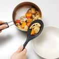thumbnail image 4 of 2 Pack Nonstick Silicone Stirring Spoons High Heat Resistant Hygienic Design Cooking Spoon for Stirring Red and Black with Color Box, 4 of 5
