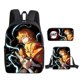 thumbnail image 1 of Set de mochilas Demons Slayers Anime School de 3 piezas con funda, 1 of 5