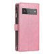thumbnail image 3 of Funda tipo cartera de PU para Google Pixel 6 Pro con cordón, ranura para múltiples tarjetas, protección total, estilo retro, material PU+TPU, 3 of 5