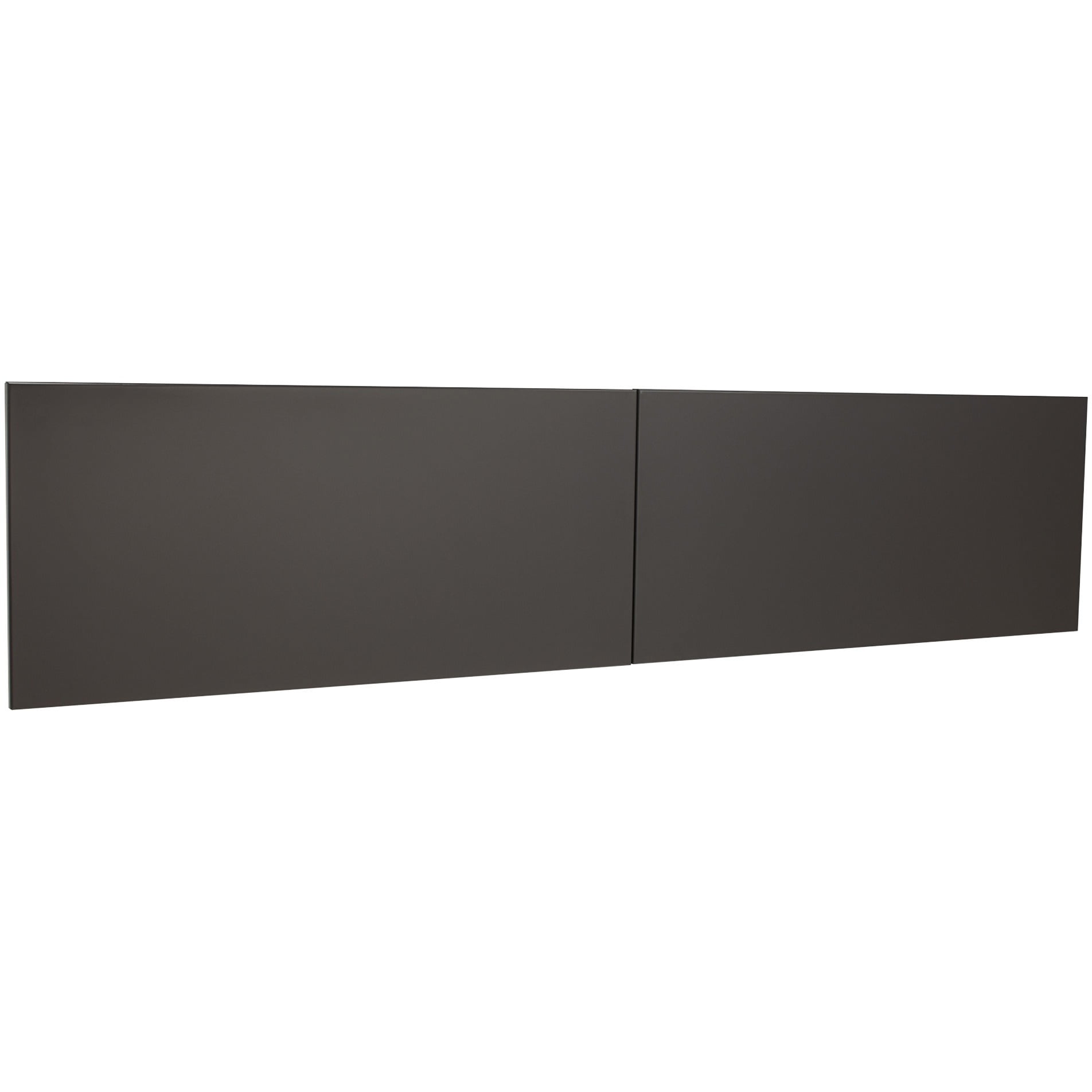 Lorell, Stack-On Hutch Door Kit, 1 Each, Charcoal