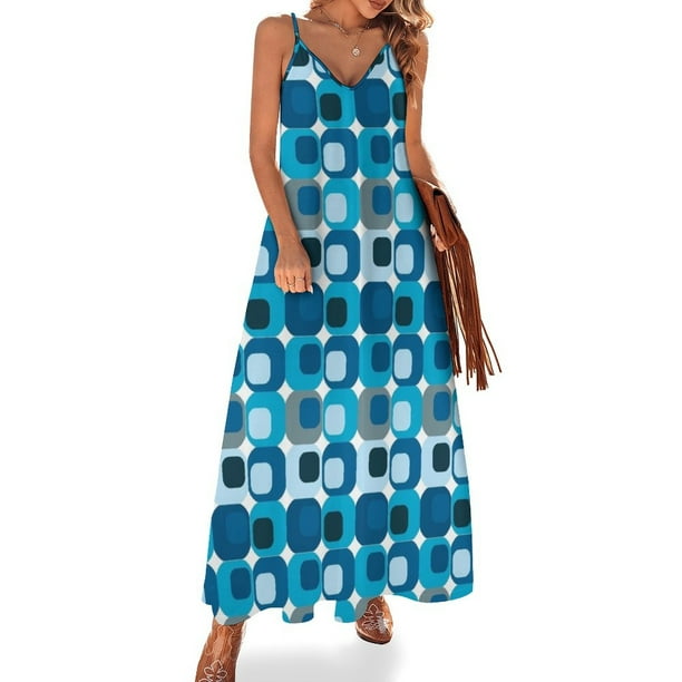 Vestido de noche sin mangas de diseño retro moderno de mediados de siglo, vestido de mujer, vestido para mujer , elegantes y chic vestidos de noche para bodas