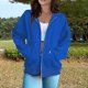 thumbnail image 2 of Sudadera con capucha y cremallera SCZ azul real 3xl, 2 of 5