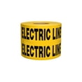 thumbnail image 2 of Non-Detectable Underground Tape - Caution Buried Electric Line Below-Disp Box - 6" X 1000 Ft Roll (4 Roll/Case) - Yellow, 2 of 2