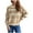 Khaki, variant on UAMVSH Women's Oversized Gradient Sweaters Long Sleeve Crew Neck Drop Shoulder Pullover Trendy Casual Loose Fit Knitted Sweaters(Small,Purple)