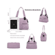 thumbnail image 2 of Bolso  Lab.G Multifuncional Impermeable Violeta, 2 of 4