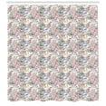 thumbnail image 3 of Ambesonne Floral Shower Curtain, Spring Scroll, 69"Wx84"L, Multicolor, 3 of 3