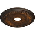thumbnail image 3 of Ekena Millwork 18 5/8"OD 4"ID x 1 1/8"P Classic Ceiling Medallion (Fits Canopies up to 12 3/4"), Hand-Painted Rust, 3 of 7