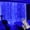Blue, variant on 9.9ft x 9.9ft Curtain Fairy Lights, 300 LED USB Powered Window String Lights with 8 Modes Remote Timer for Bedroom Party Wedding Halloween Christmas Decoration,Blue