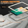 thumbnail image 2 of SaniMore Case for SaniMore Case for iPad 5th/6th Gen 9.7 inch 2017 2019, with Shoulder Strap Pencil Slot Hybird PC TPU Back Cover 360° Ratating Handle Bracket Shockproof Anti-fall Rugged Shell,Khaki, 2 of 18