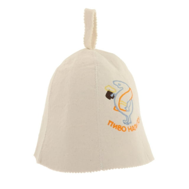 Almencla Sauna Banya Wool Hat Hats Natural Russian Bath Spa Head Protection A StyleB 1