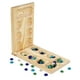 thumbnail image 4 of Juego de mesa Mancala para 2 jugadores con cuentas de vidrio para mejorar las habilidades de planificación familiar 32x95x16 cm, 4 of 9
