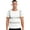 White, variant on Mens Yellow Hi Vis T Shirt High Visibility Reflective Safety T-shirt High Visibility Safety Yellow L