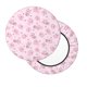 thumbnail image 2 of Balery Cute Pig Fundas de asiento para taburete de bar redondo de tela de terciopelo ajustables que protegen de arañazos y manchas para sillas de 14 a 17 pulgadas.-13 inch, 2 of 7