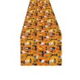 thumbnail image 2 of Camino de mesa largo ABPHQTO de dibujos animados de Halloween con fantasma de calabaza 40x180 cm, 2 of 3