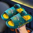 thumbnail image 2 of WBQ Cute Cartoon Slides,Children's Sandals Summer Boys Cartoon Non-slip EVA Slippers,Indoor Outdoor Lightweight Slides, 2 of 6