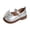 Silver -AG07, variant on Domzle Toddler Girls Mary Jane School Uniform Dress Shoes Flats Wide Round Toe,Cushioned Comfort, Girl shoes for Wedding Party Daily Silver