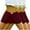 Wine, variant on ameIAEA 3 Pack Girl's Shorts Kids Biker Under Dress Dance Shorts Solid Color Underwear 4-14 Years