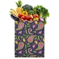 thumbnail image 1 of Retro Paisley Floral Bag – Abstract Decorative Canvas Tote, Elegant Everyday Carry, 1 of 6