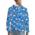 thumbnail image 7 of Kdxio Gnomes in USA Print Womens Oversized Hoodies Sweatshirts Hooded Pullover Tops Sweaters Casual-X-Large, 7 of 7