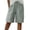 Gray1, variant on Bermuda Shorts for Women Loose Fit Knee Length Shorts Drawstring Wide Leg Casual Summer Shorts with Deep Pockets