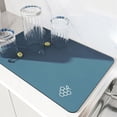 thumbnail image 6 of JingChun Dish Drying Mat for Kitchen Counter, Dish Drying Pad with Non-slip Rubber Backed, Hide Stain Anti Absorbent for Kitchen Counter, Drying Mat for Coffee Machine Dish Rack, 6 of 7