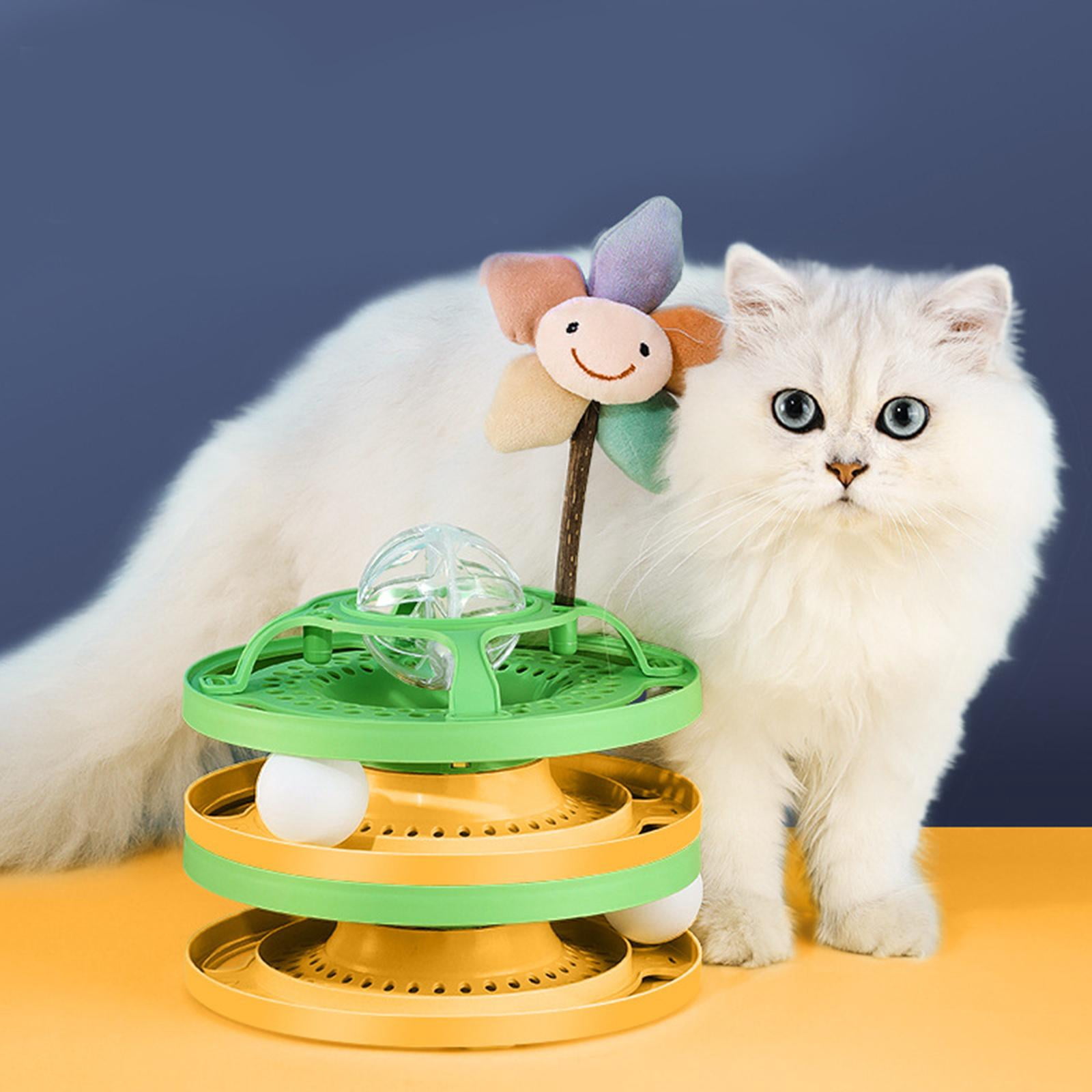 Tunnel Kitten Interactive Crazy Hunting Activity Ball Disk Amusement Game  Toy - 3 Levels and , Green - Walmart.com