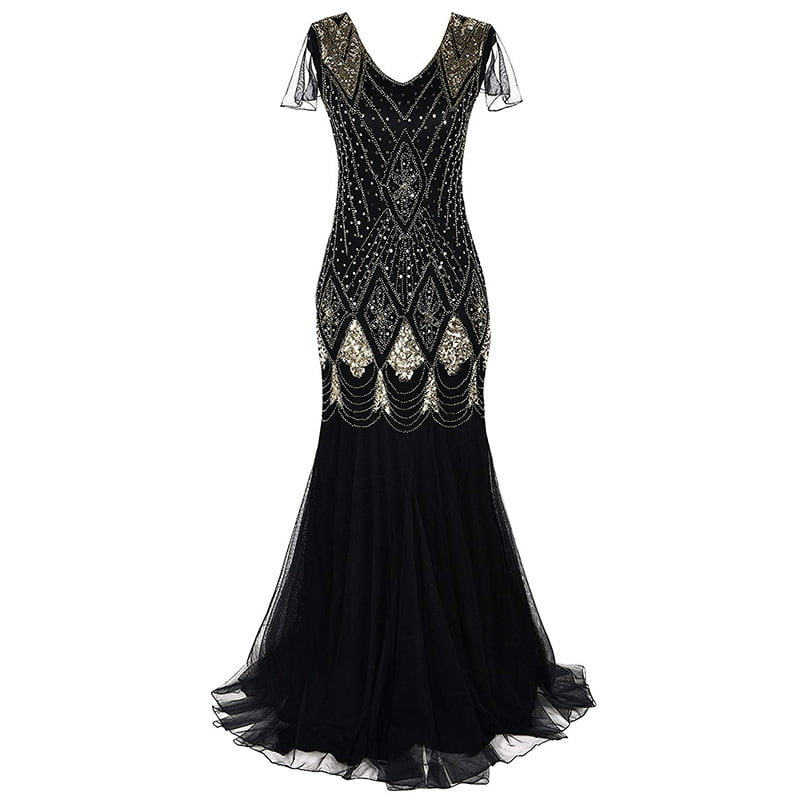 gatsby style maxi dress
