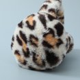 thumbnail image 4 of Orejeras con estampado de leopardo, cálidas orejeras de felpa de estilo europeo y americano para invierno, orejeras de felpa con protección para los oídos, lindas orejeras plegables, 4 of 6