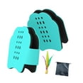thumbnail image 4 of jinwen Badminton Hand Rackets EVA Badminton Racquets for Festival Outdoor Game Lawn Blue, 4 of 9