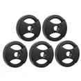 thumbnail image 1 of Record Adapters, Wear Resistance Black Gramophone Record Adapter 5PCS  for 45RPM Turntable Phonograph, 1 of 7