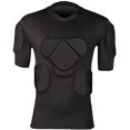 thumbnail image 1 of Men's Padded Football Protective Gear Set Training Suit for Soccer Basketball Paintball Rib Protector, 1 of 3