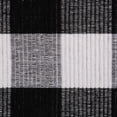 thumbnail image 3 of Contemporary Home Living Textured Buffalo Check Cotton Placemats - 19" - White and Black - Set of 6, 3 of 8