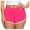 Hot Pink, variant on RYRJJ Women's Yoga Booty Shorts Summer Gym Workout Running Elastic Waist Hot Pants Stretchy Casual Athletic Shorts(Hot Pink,L)