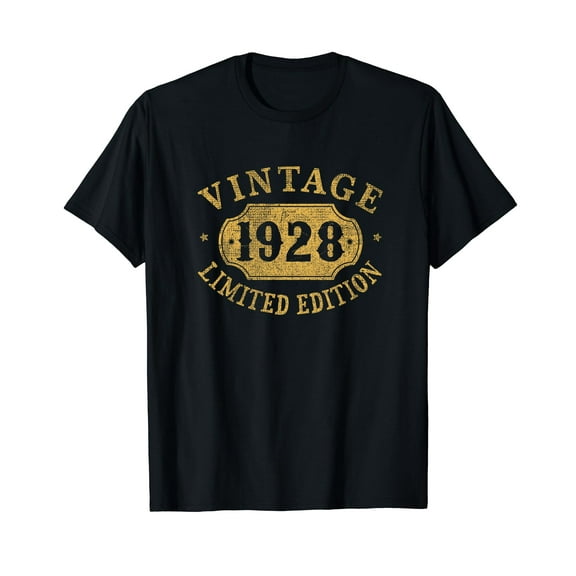 96 years old 96th Birthday Anniversary Best Limited 1928 T-Shirt