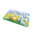 thumbnail image 2 of TIMIFIS Polyester Easter Cushion, Easter Bunny Holiday Decoration Floor Mat Entry Door Mat Home Entry Foot Mat Home Decor, 2 of 6