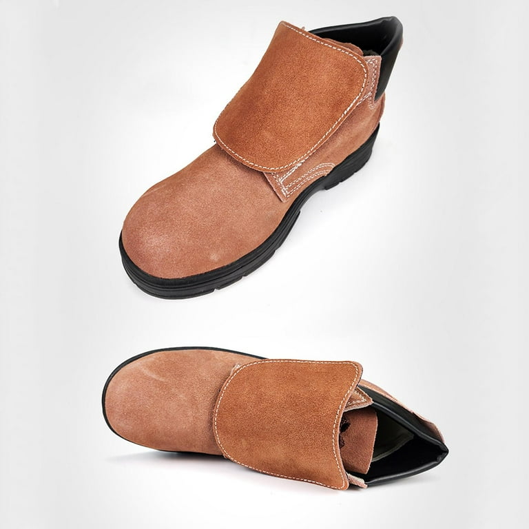 Leather welding store boots