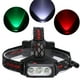 thumbnail image 5 of Faro LED de doble cara impermeable para exteriores, lámpara frontal para acampar, correr, pescar, carga USB, 5 of 8