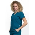 thumbnail image 4 of Cherokee Workwear Professionals Women's Scrubs Top Mock Wrap WW705, 4 of 5