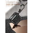 thumbnail image 4 of Étui Pro Series Unicorn Beetle Conçu pour Airpods 1 et 2, Étui de Protection Robuste Intégrale avec Mousqueton pour Apple Airpods 1st & 2nd (Noir), 4 of 5