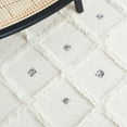 thumbnail image 6 of SAFAVIEH Casablanca Daisy Diamond Area Rug, Ivory/Black, 8' x 10', 6 of 8