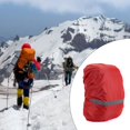 thumbnail image 3 of Backpack Cover with Reflective Strip Waterproof Rain Cover for Women Men Unisex Outdoor Hiking Dustproof Rucksack Covers, 3 of 6