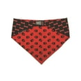thumbnail image 3 of Red  Black Reversible Dog Bandana by Uptown Pups, 3 of 7