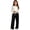 Silver, variant on Baggy Sweatpants Boys Wide Leg Sweat Pants Fleece Athletic Workout Kids Clothes Boy Joggers with Pocket and Drawstring Bottom
