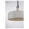 thumbnail image 6 of Trade Winds Loretta 1-Light Pendant in Weathered Gray with Black, 6 of 6