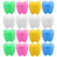 thumbnail image 1 of HLONK 20 Pcs Lost Tooth Holders Teeth Saver Necklaces Storage Box Children Container Bracket Baby, 1 of 6