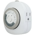 thumbnail image 3 of Work Choice Indoor Heavy-Duty Grounded Timer, 2 Outlets, 3 of 6