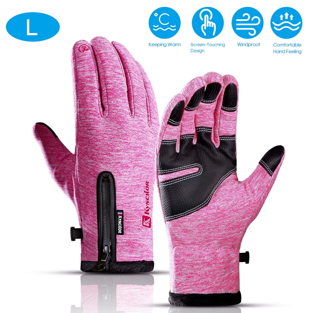 Kyncilor Winter Outdoor Gloves WaterSplashing Resistant Cycling Sports